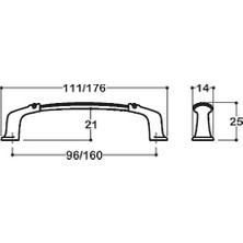Vuralsin38 Kahverengi 160 mm Klasik Kulp