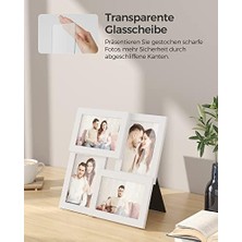 Prime 4 Fotoğraf Için Resim Çerçevesi Kolajı, 10 x 15 cm RPF25WT