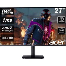 Acer KA272 P0 27" 1 Ms 144 Hz Flat Monitör UM.HX2EE.046