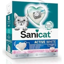 Vuralsin38 Sanicat Çiçeği Topaklanan Kedi Kumu 6l