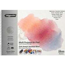 Bigpoint Sanatsal Resim Defteri 120 Gram 25x35cm - 15 Yaprak