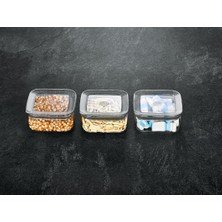 Prime Kare Saklama Kabı, 3X350 ml