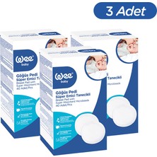 Wee Baby Klasik Göğüs Pedi Seti (40x3 120 Adet)