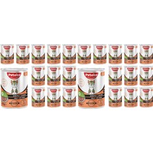 Vuralsin38 Yetişkin Kedi Somonlu Pate 400 gr x 12 Adet (2 Paketi)