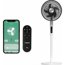 Dora Shopping Akıllı Vantilatör Wi-Fi Bluetooth Mobil Uygulama ile Uzaktan Kontrol Edilebilen . 60 Db Ultra Sessiz