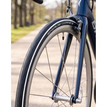 Schwalbe Dış Lastik Lugano Iı K-Guard 700X25C 11159023 Beyaz çizgili