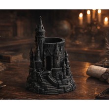 Hivhestin Harry Potter Hogwarts Temalı Dekoratif Kalemlik - Masa Üstü Organizer