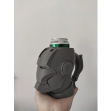 Hivhestin Iron Man Temalı 0.5l Kutu Içecek Tutucu ve Dekoratif Kupa