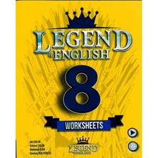 Legend English 8. Sınıf Worksheet Türkçe Basım 2021 Ciltsiz Eğitim Kitabı
