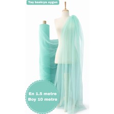 Narin Kumaş Evi Hayal Tül Premium Mint - Parti, Organizasyon, Düğün, Nişan, Kına, Abiye, Paketleme, Süsleme