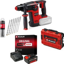 Einhell Tp-Hd 18/26 Li Bl Akülü Kırıcı Delici Seti (4,0 Ah Akü ve Şarj Cihazı, 7 Parça Uç Seti Dahildir)