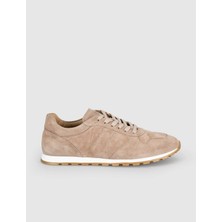 Cabani Süet Bej Kadın Sneaker