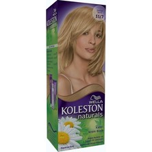 Wella Koleston Naturals 11/7 Vanilya Sarısı Amonyaksız Krem Saç Boyası Yoğun Renk Etkisi