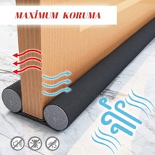 Prime Kapı Altı Rüzgar Önleyici, Isı Yalıtım Süngeri, Kapı Altı Sızdırmaz Bant, Eşik Altlığı, Kapı Stoperi, Cereyan Önleyici, Yakıt Tasarrufu (Siyah)