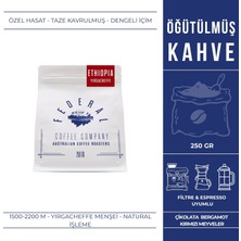 FEDERAL Ethiopia Yirgacheffe Öğütülmüş Filtre Kahve 250GR Narenciye Aromalı