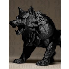 Hivhestin The Beast Canavar Figür - Özel Dokulu Dekoratif Masaüstü Heykel