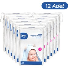 Wee Baby Bebek Temizleme Pamuğu 60 Adet
