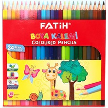 Fatih Boya Kalemi 24 Renk Tam Boy FA33225KB24RTB