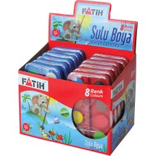 Fatih Sulu Boya 8 Renk Big Size Çocuklar İçin Yerli Üretim Kolay Kullanım