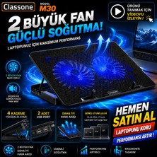Classone M30 Oyuncu Notebook Soğutucu