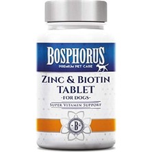 Vuralsin38 Bosphorus Köpekler Için Çinko ve Biotin Tablet