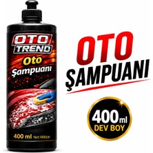 Oto Trend Oto Şampuanı 400 ml | Yoğun Köpük, Güçlü Temizlik ve Parlaklık
