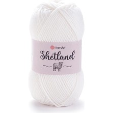 Vuralsin38 El Örgü Ipi Shetland, 501, 5X100 gr