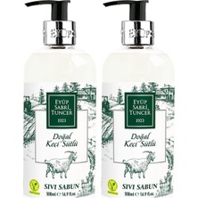 Eyüp Sabri Tuncer Doğal Keçi Sütlü Sıvı Sabun 500 ml x 2 Paraben ve Gluten İçermez