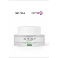 CLERICHE LONDON Dermal Defence Cream 50ml - 7 katmanlı Cica -Hassas Cildi Yatıştırma - Bariyer Onarımı- Kızarıklık Yatıştırma- Çok Katmanlı Nemlendirme - Made in Korea