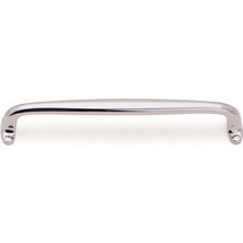 Vuralsin38 Parlak Nikel Renkli 160 mm Klasik Kulp