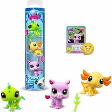 Littlest Pet Shop Lps Minişler Littlest Pet Shop Gergedan Iguana Aksolotl 3’lü Figür Seti