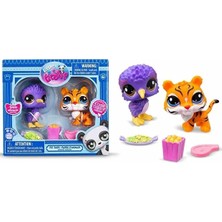 Littlest Pet Shop Minişler 2’li Figür Seti Kaplan ve Kuş