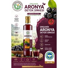 Anadolunun Özü Organik  Detoks Sirkesi 250 ml Aronya Detox Özel Karışımlı Bitkisel Kilo vermeye Yardımcı Zayıflama ürünleri Özel Karışımlı  En Etkili