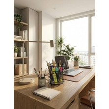 Vuralsin38 Metal Masa ve Tezgah Üstü Dikey Kaşıklık ve Kalemlik Siyah – Çok Amaçlı Organizer, Mutfak Kaşıklık, Ofis Kalemlik, Modern Dekoratif Stand, Dayanıklı Metal Tasarım