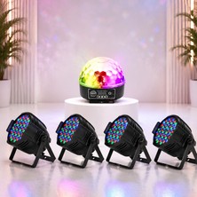 Quenlite Sahne Işık Sistemi Start Paket-1 (Top Küre Led Par)Quenlite Sahne Işık Sistemi Start Paket-1 (Top Küre Led Par)