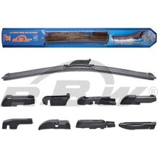 Ölmez Oto Yedek Parça Silecek Süpürgesi Muz Tip Multı-Fıt 8 Adaptörlü 19 Inch 480 mm