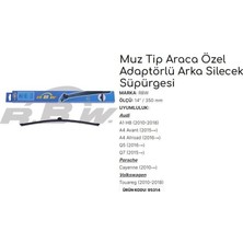 Ölmez Oto Yedek Parça Silecek Süpürgesi Muz Tipi Audı: A1 Hb 8×1,8xk 2010-2018 A4 Avant 8W5,B9 2015→ A4 Allroad 8WH,B9 2016→ Q5 Fyb 2016→ Q7 4mb 2015→ Porsche: Cayenne 92A 2010→ Vw: Touareg 2010-2018 14 Inch 350 mm
