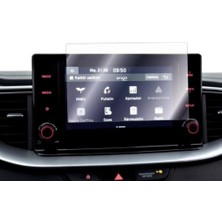 Vuralsin38 Kia Xceed 8 Inç Multimedya ile Uyumlu Ekran Koruyucu Şeffaf Parlak & Çizilmez