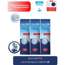 Blefaritto 360ml Lens Solüsyonu 3'lü Set
