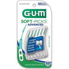 Gum Soft Picks Eğimli Ara Yüz Fırçası 60 Adet
