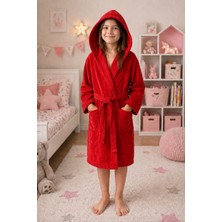 Mysoft Çocuk Bornozu Microcotton Kapüşonlu Pamuk Kumaş