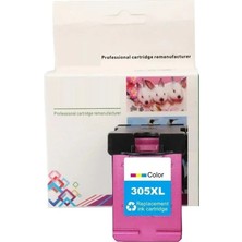 Veteran HP 305XL-3YM63AE (DeskJet 2710-2720-2721-2722-2723-2724-4110-4120-4122-4130-ENVY 6010-6020-6022-6030-6032-6420-6422-6430-6432) Muadil Renkli Kartuşu