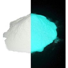 Vuralsin38 Capital 50G Mavi Renk Fosfor Tozu Glow In Dark Karanlıkta Parlayan Boya