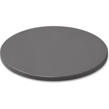 Pizza Taşı – Küçük (Ø 26 Cm), Sırlı Kordierit Barbekü Pizza Taşı, Hızlı Isınır ve Isı Yayar, Tüm Mangallar Için Uygundur (37 cm Çapındaki Kömür, Gaz, Pelet, Elektrik), Siyah (18413)