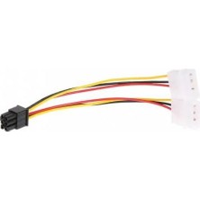 Vuralsin38 6 Pin Power Kablo 6 Pin To 2 Molex Pcıe Ekran Kartı Güç 6pin