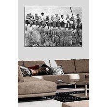 Vuralsin38 Tablo Gökdelen Inşaat Işçileri.. Zengin Içerik Için Mağazamızı Ziyaret Ediniz.. 50X35 NO-9888