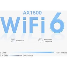 Vuralsin38 Deco X10 3-Pack, AX1500 Mbps, 520 M²'ye Kadar Kapsama Alanı, 120 Cihaza Kadar Bağlantı, Gigabit Portlu, Mobil Uygulama ile Kolay Kurulum,yapay Zeka Destekli Wi-Fi 6 Mesh Sistemi