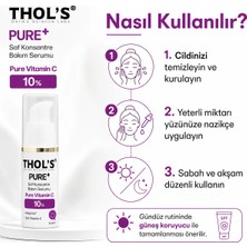 THOL'S PURE+ Saf Vitamin C 10% - 15 ml (TB54) Bakım Serumu