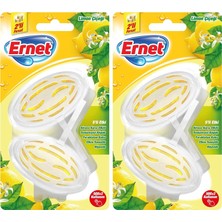 Ernet Süp Klozet Blok Limon Çiçeği 2X40G (2 Paketi)