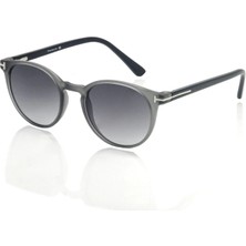 Yuvarlak Gri Çerçeve Polarized Unisex Güneş Gözlüğü